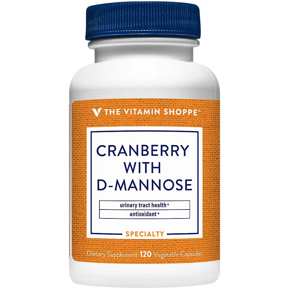 120 Vegetarian Capsules Cranberry with D-Mannose X110976