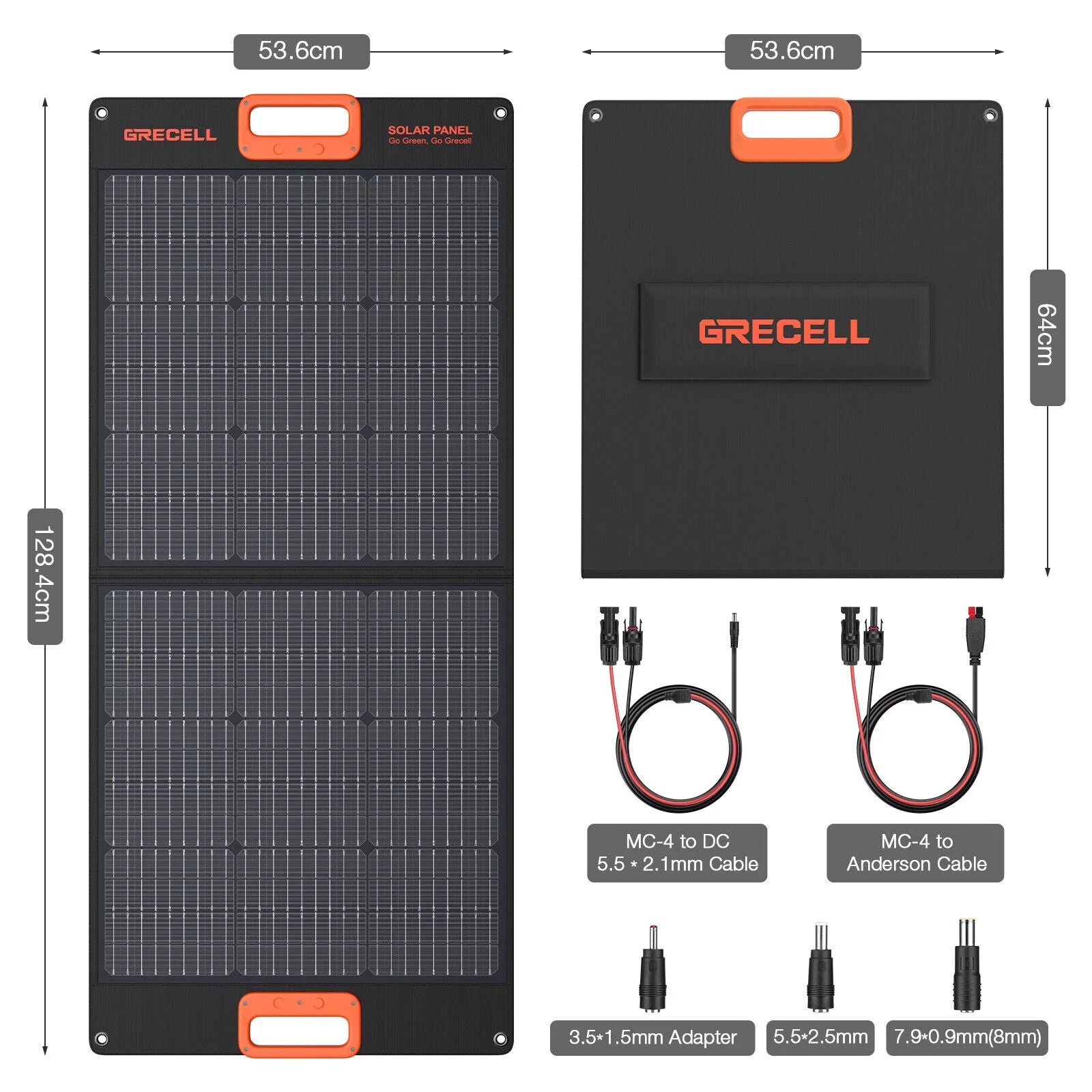 100W Portable Foldable Solar Panel A792066