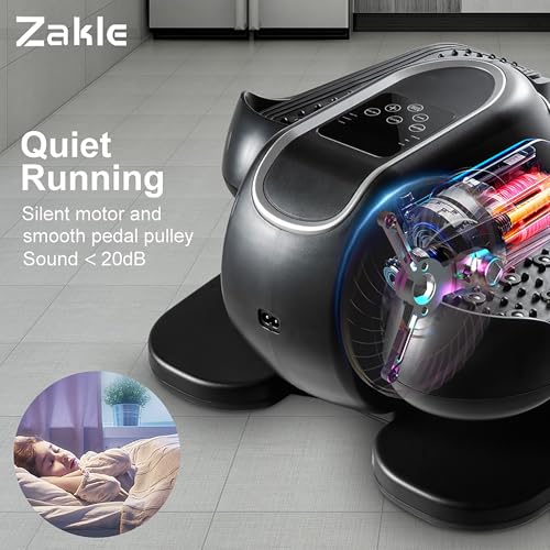 Under Desk Elliptical Machine with Remote Control & 12 Adjustable Speeds H128766