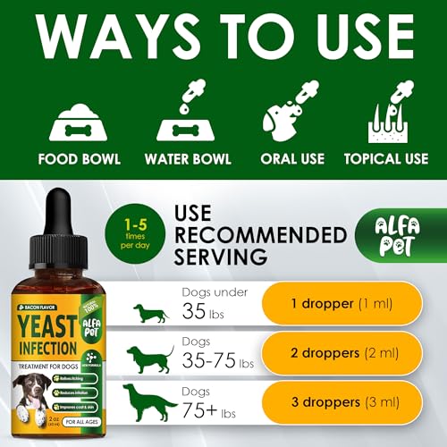 Natural Yeast Infection Treatment for Dogs 2 Oz M8305