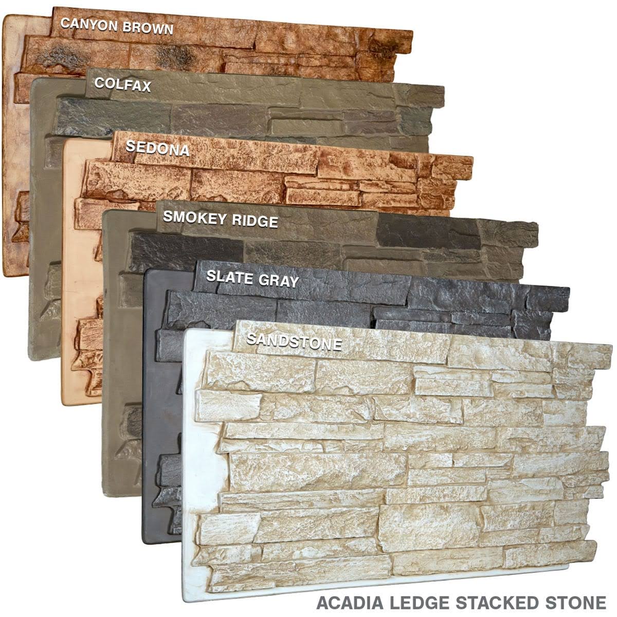 Stonewall Faux Stone Siding Panel (canyon Brown) S9127