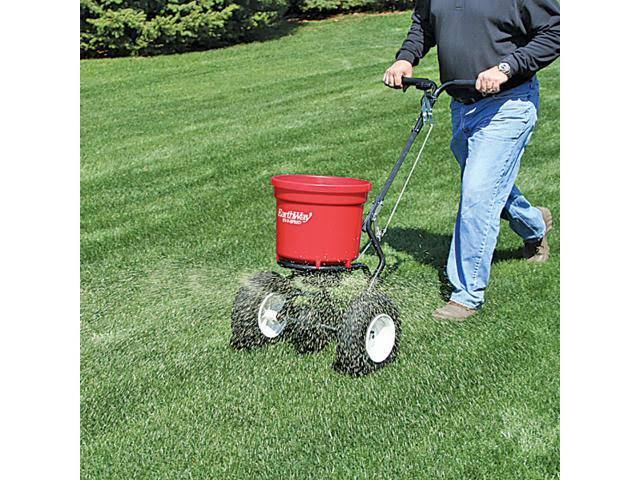 50 Pound Broadcast Walk Behind Seed & Salt Spreader A927