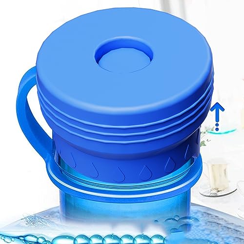 Silicone Reusable Water Jug Cap 5 Gallon 2Packs W20064