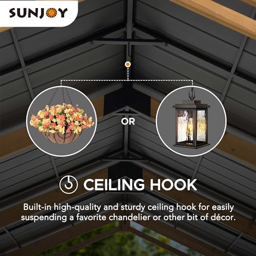 Cedar Framed Metal Roof Carport T9864