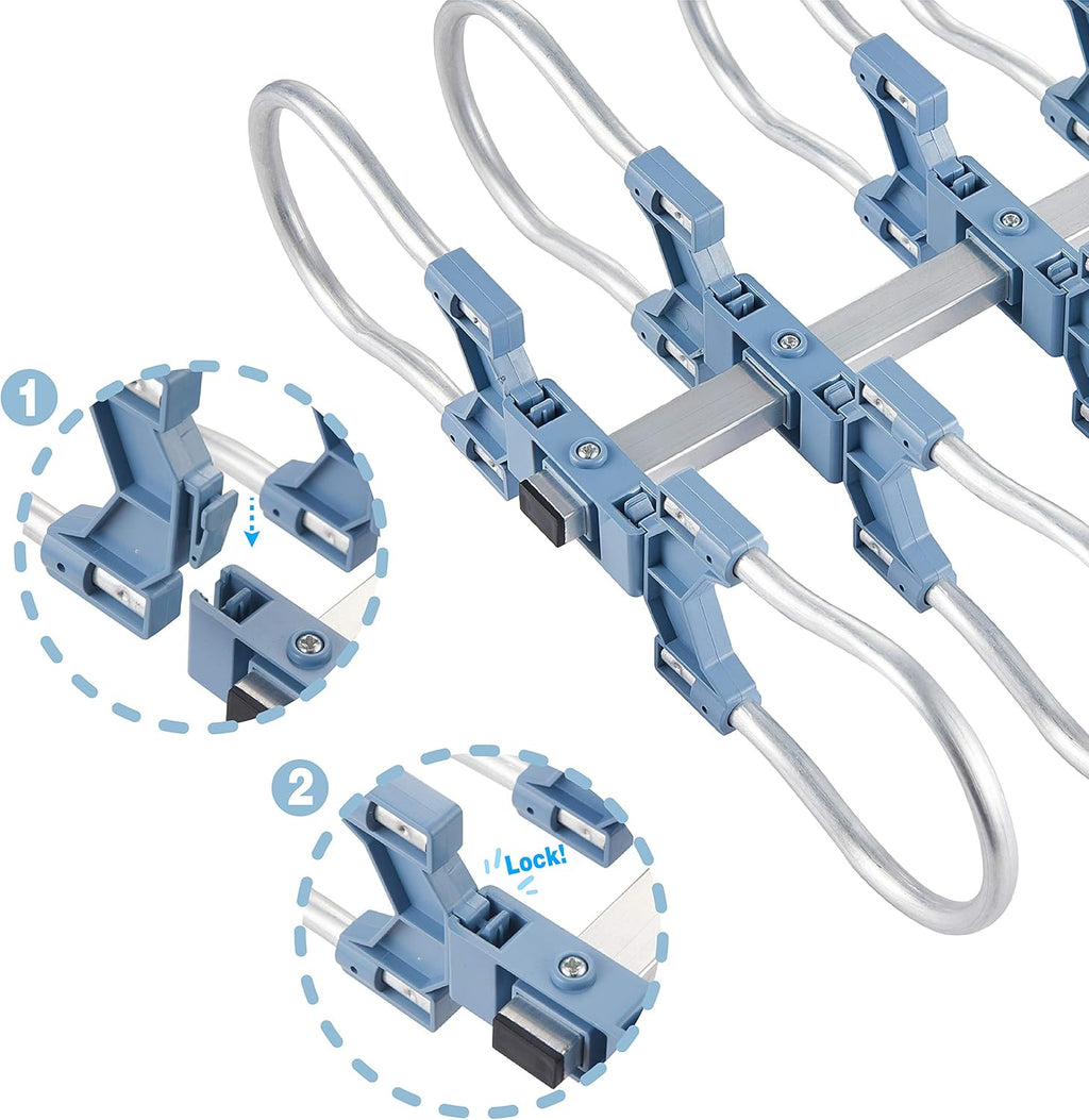 150 Miles Outdoor TV Antenna with 60FT RG6 Cable M52619