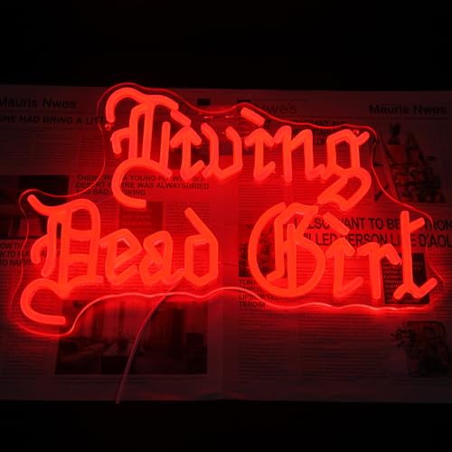 Red Letter LED Neon Sign F454