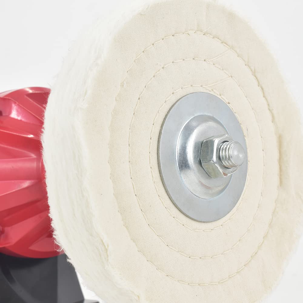 Bench Grinder Arbor Washer/Flange 2 Sets OD2-1/10'' x ID 1/2'' & OD3-1/10'' x ID 5/8'' T894
