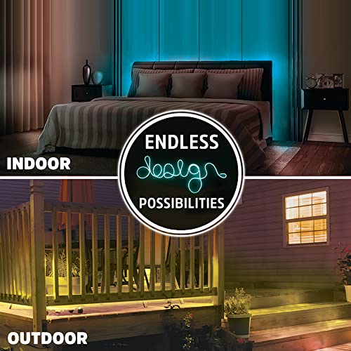 2pk 20 Ft RGBW Wi-Fi LED Rope Light R752751