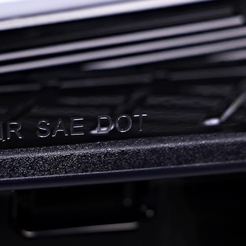 Black Housing Clear Lens Projector Headlights with Sequential LED Turn Signal Lights, L + R Pair Headlamp Assembly J91468