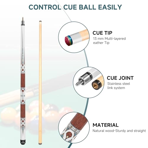 57" Billiard Cue Stick U5532