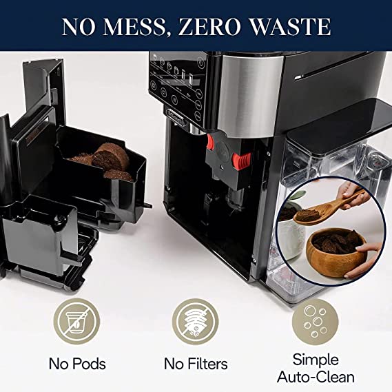 Drip Coffee Maker with built in grinder N812295