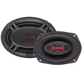 6 x 9 inch 4 Way 180W Coaxial Speaker, 1 Pair, Black C4094
