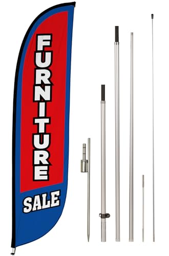 12 Feet Tall Fiberglass Pole Kit with Ground Spike R908593