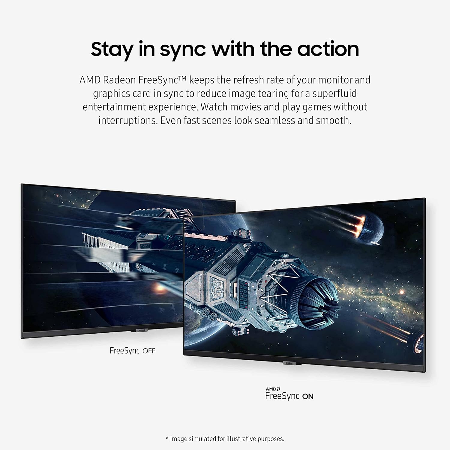 34" Ultra-WQHD Monitor, 100Hz, 5ms, HDR10, Black G505577