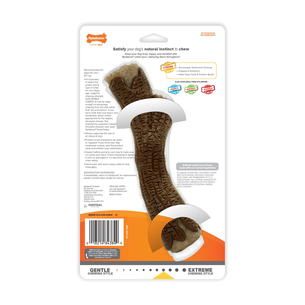 X-Large Real Wood Dog Toy W92780