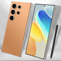 Cyan 6.8" HD Screen 48+108MP Zoom Camera 6800mAh Unlocked Smartphone L64094