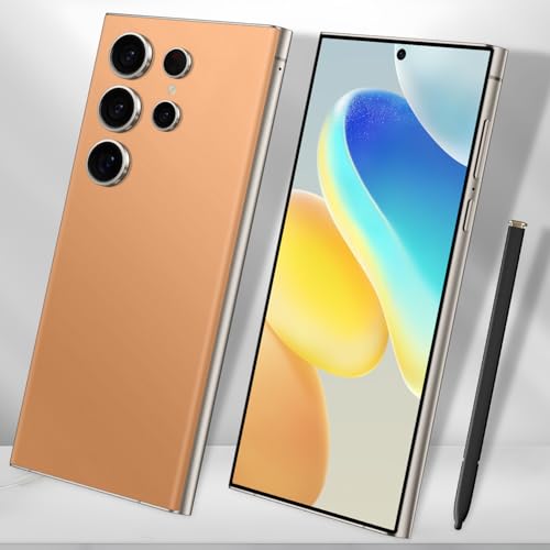 Cyan 6.8" HD Screen 48+108MP Zoom Camera 6800mAh Unlocked Smartphone L64094