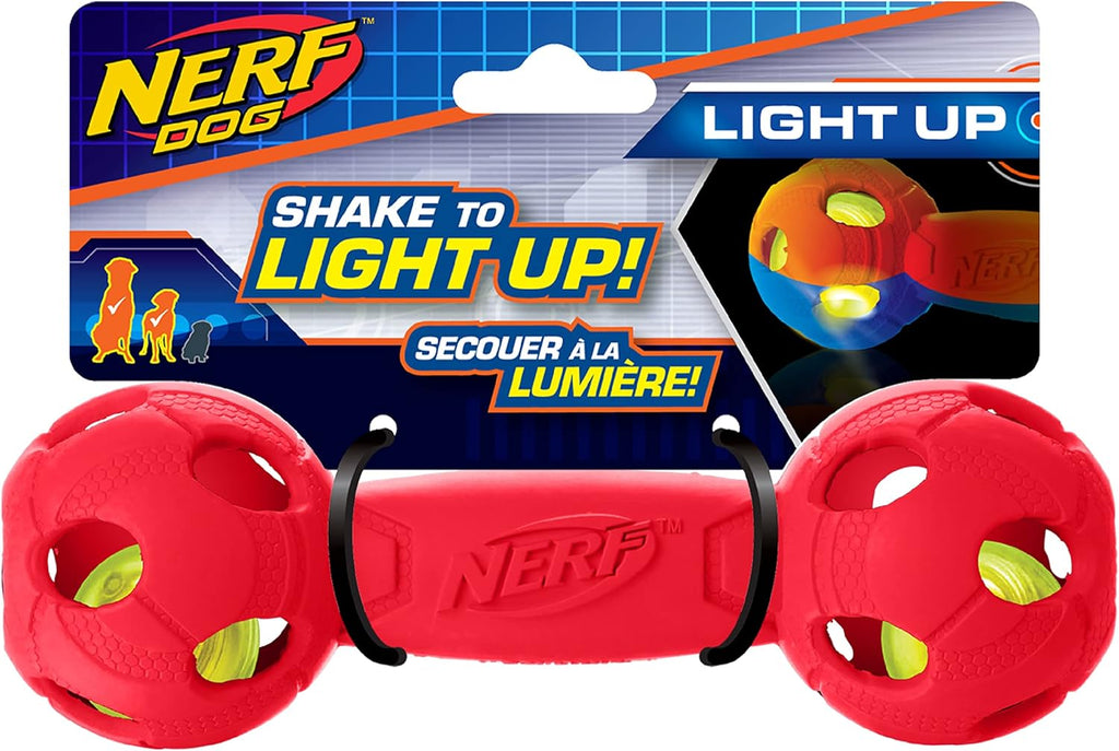 Red Rubber Dog Toy, 7 Inches, Lightweight, Durable, Water Resistant P5997