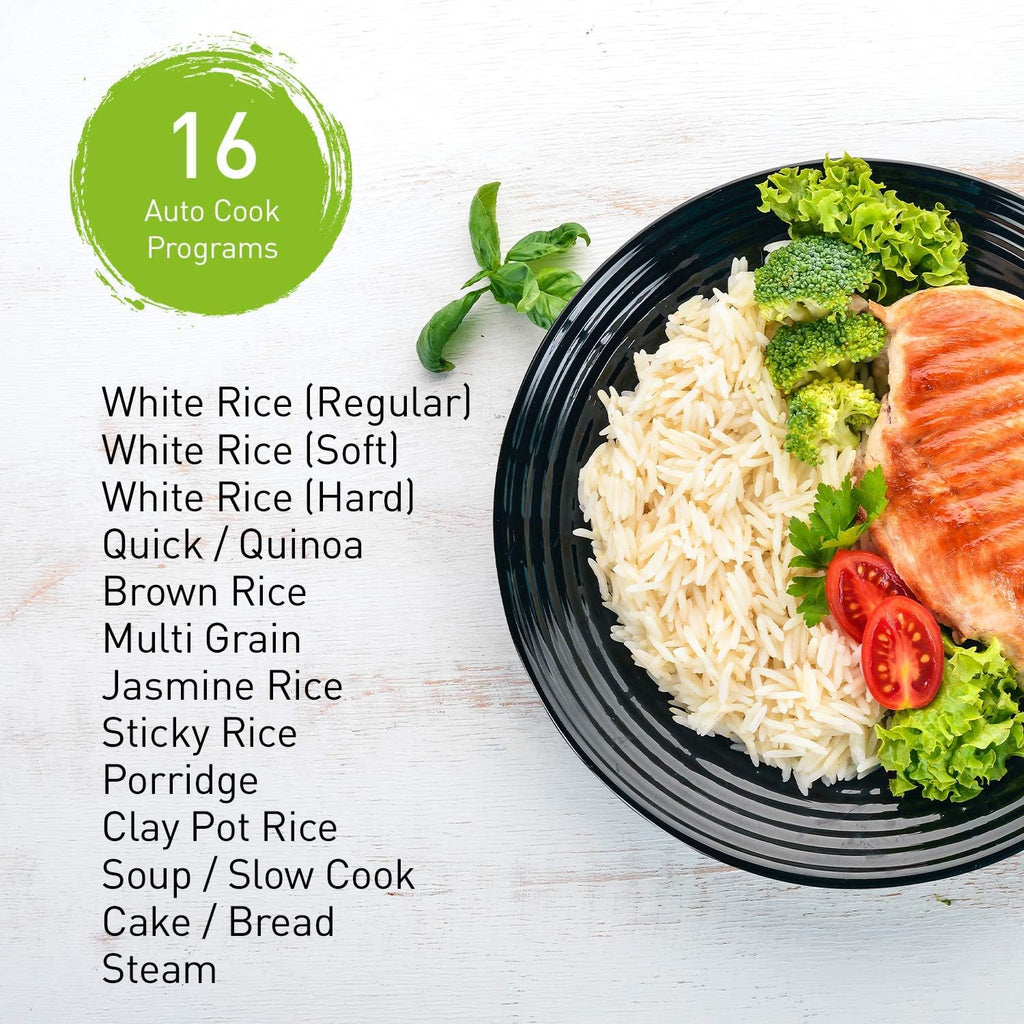 White 10 Cup Rice Cooker I761