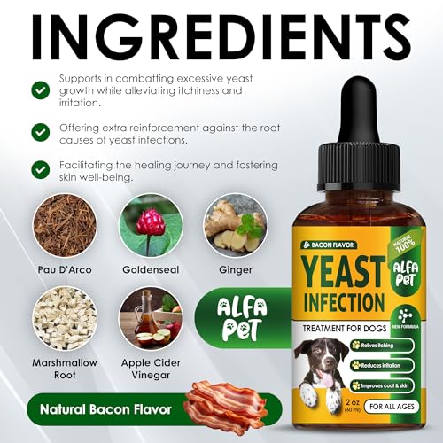 Natural Yeast Infection Treatment for Dogs 2 Oz M8305