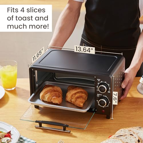 Black 2 Slice Countertop Toaster Oven Z23025
