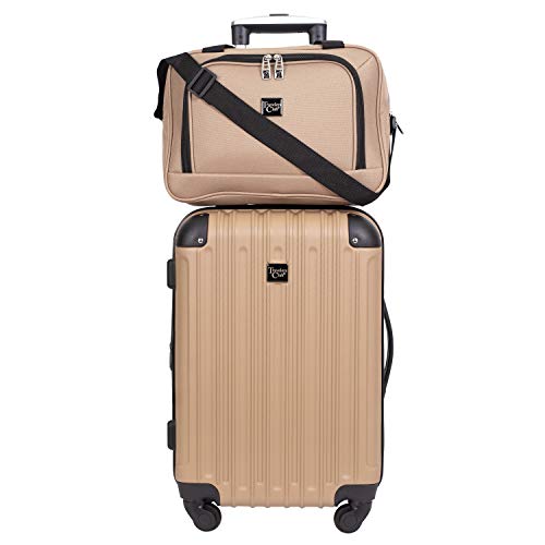 Black 4-Piece Hardside Luggage Set U866