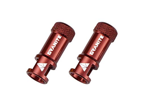 Alloy Tire Valve Cap and Presta Valve Stem Set R658478