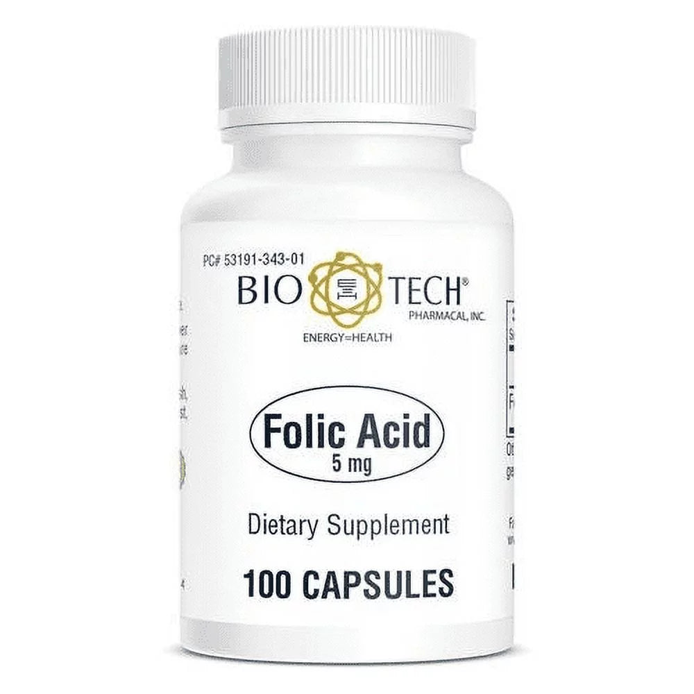 6 pack Folic Acid (5mg, 100 Count) T355222