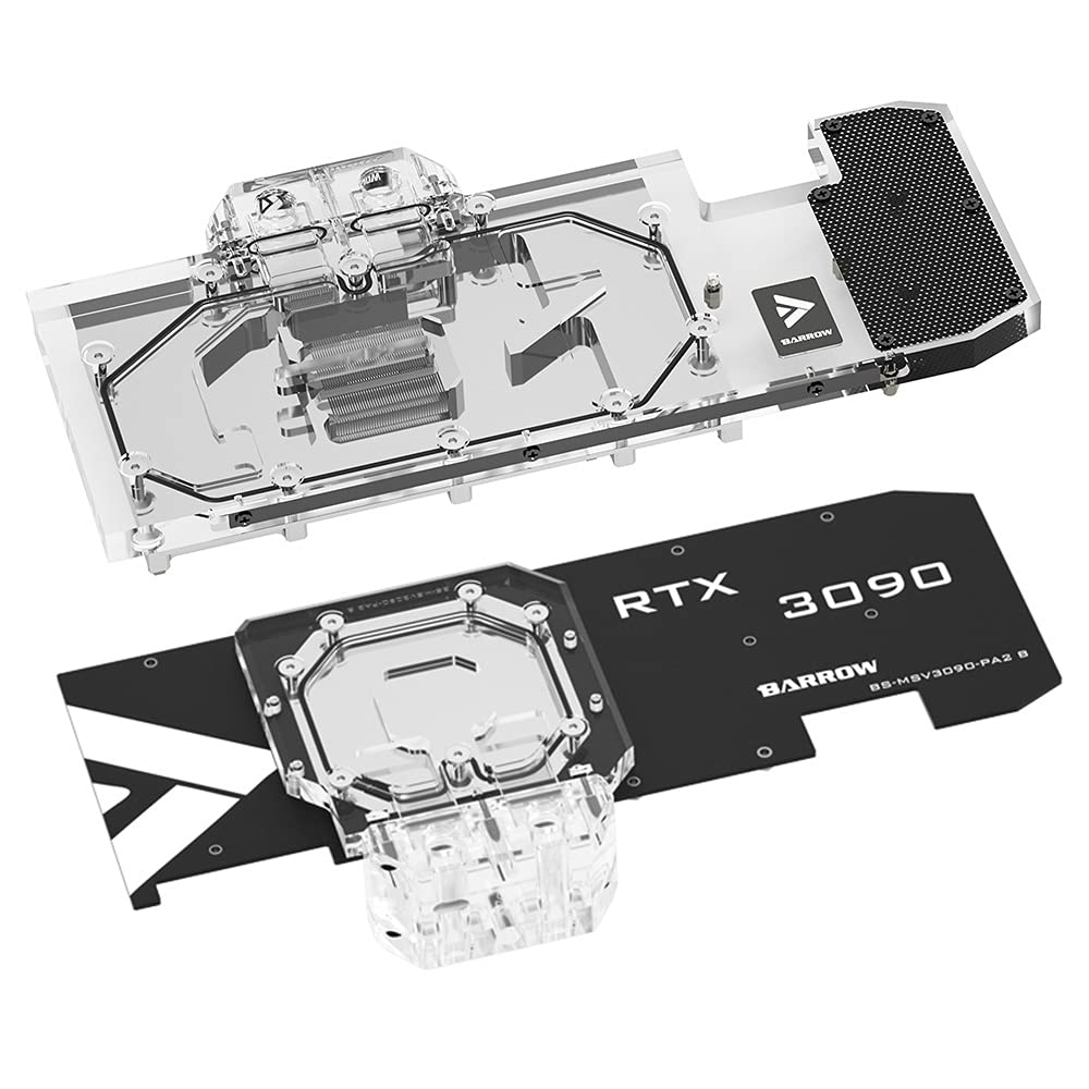 Copper GPU Water Cooling Block U1385