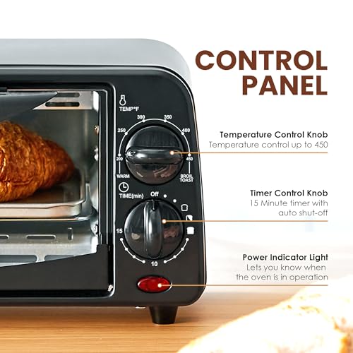 Black 2 Slice Countertop Toaster Oven Z23025