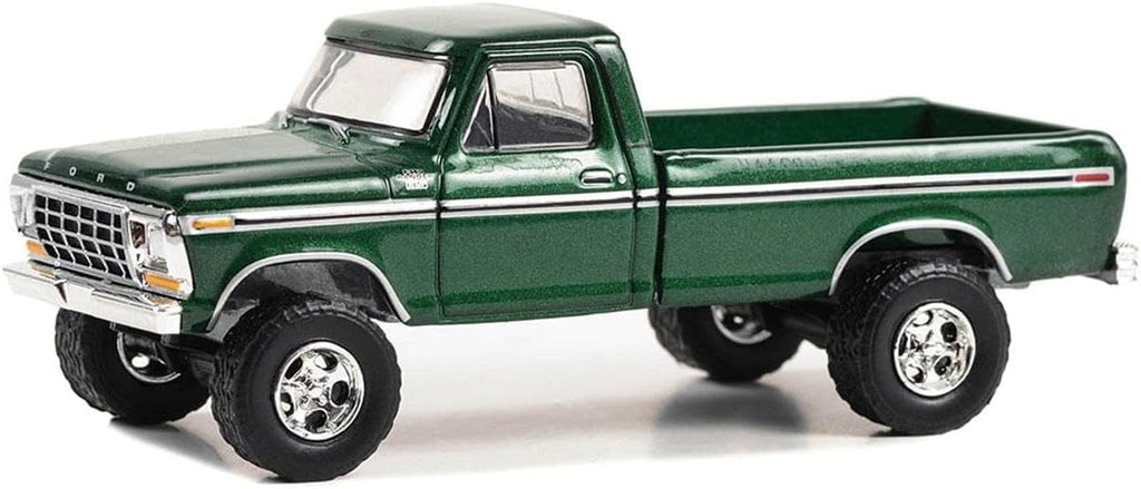 1/64 1979 Ford F-350 Custom Green X67569