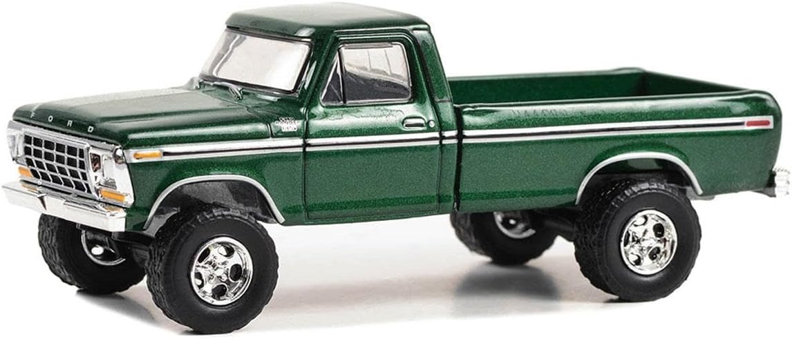 1/64 1979 Ford F-350 Custom Green X67569