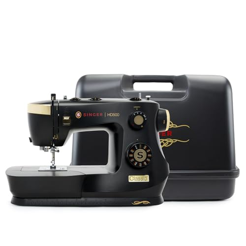 Heavy Duty 500 Classic Sewing Machine with Accessory Kit, 23 Built-In Stitches, Full Metal Frame P2167