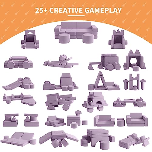 Modular Kids Play Couch 13PCS Blue S267