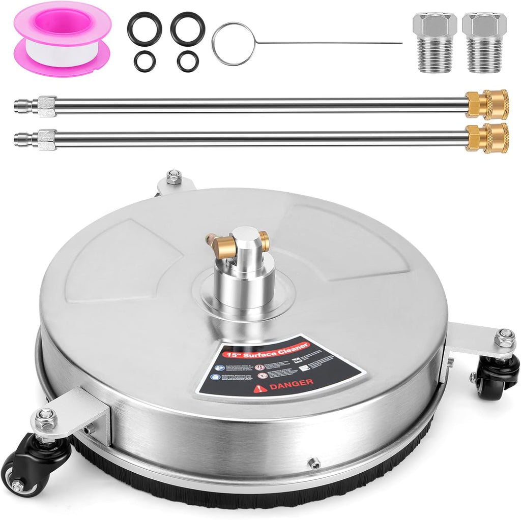 15 inch Surface Cleaner with 3 Wheels 4000 PSI T71376