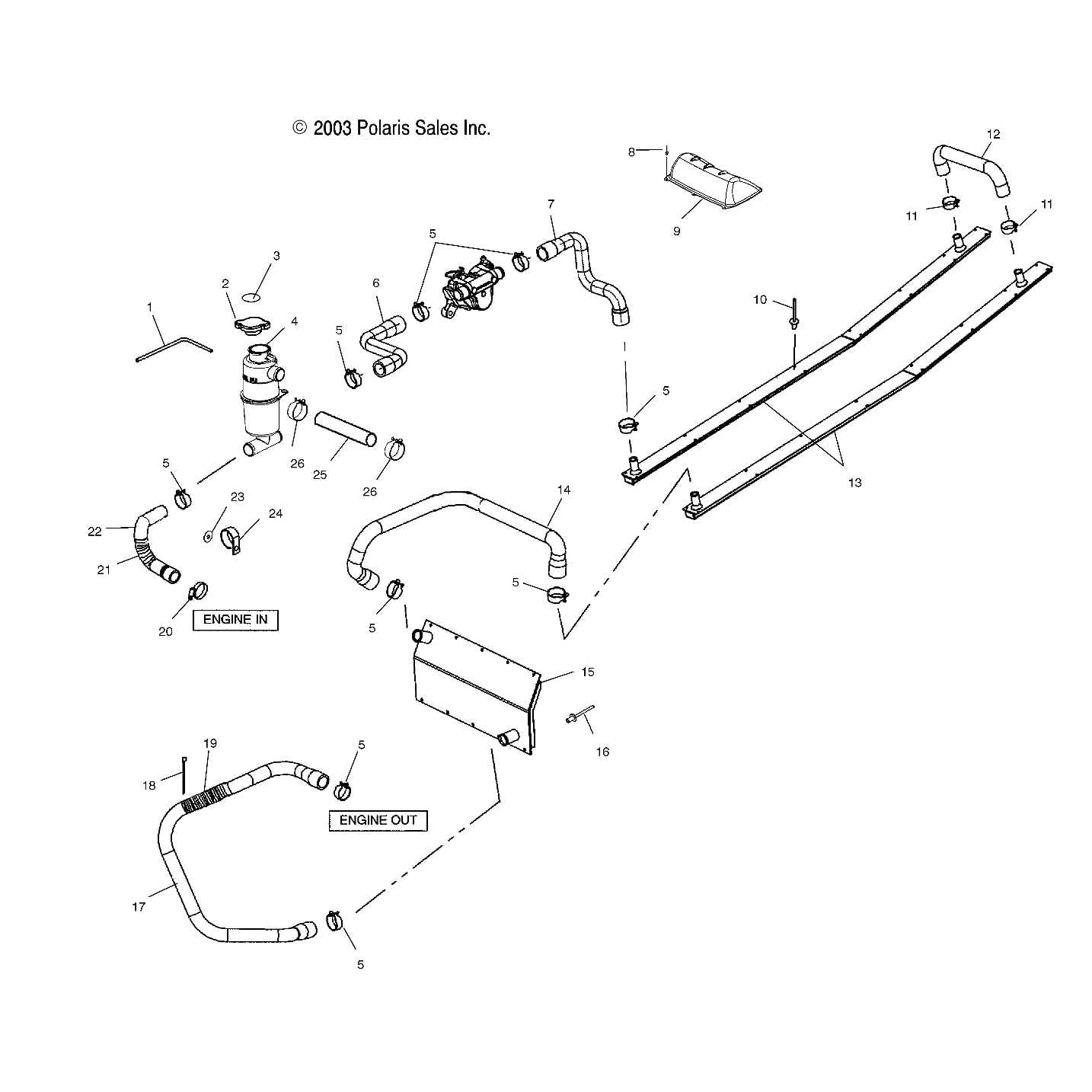 Coolant Weld Bottle 5/8 Bypass Q9070