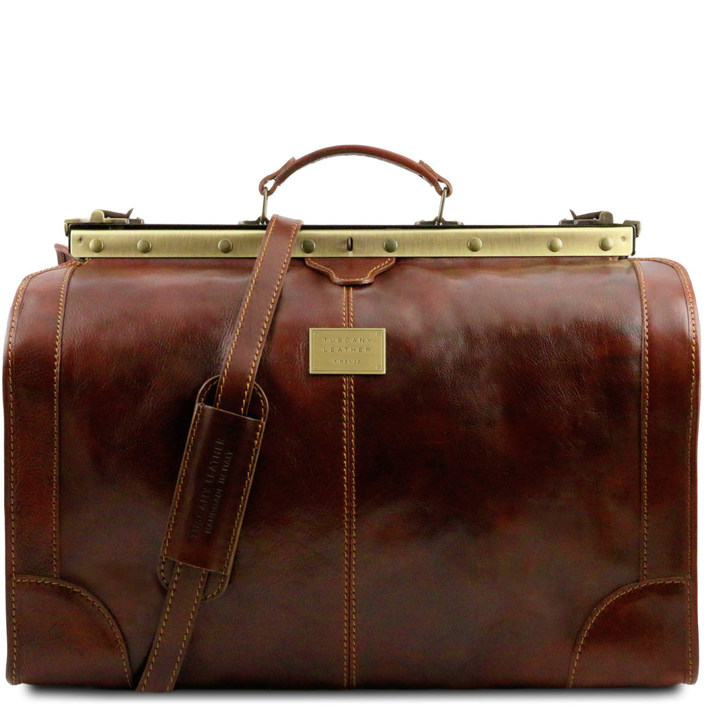 Large Brown Leather Bag M957064