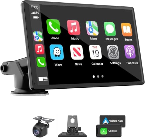 7" HD Touchscreen Car Stereo with Backup Camera W38474