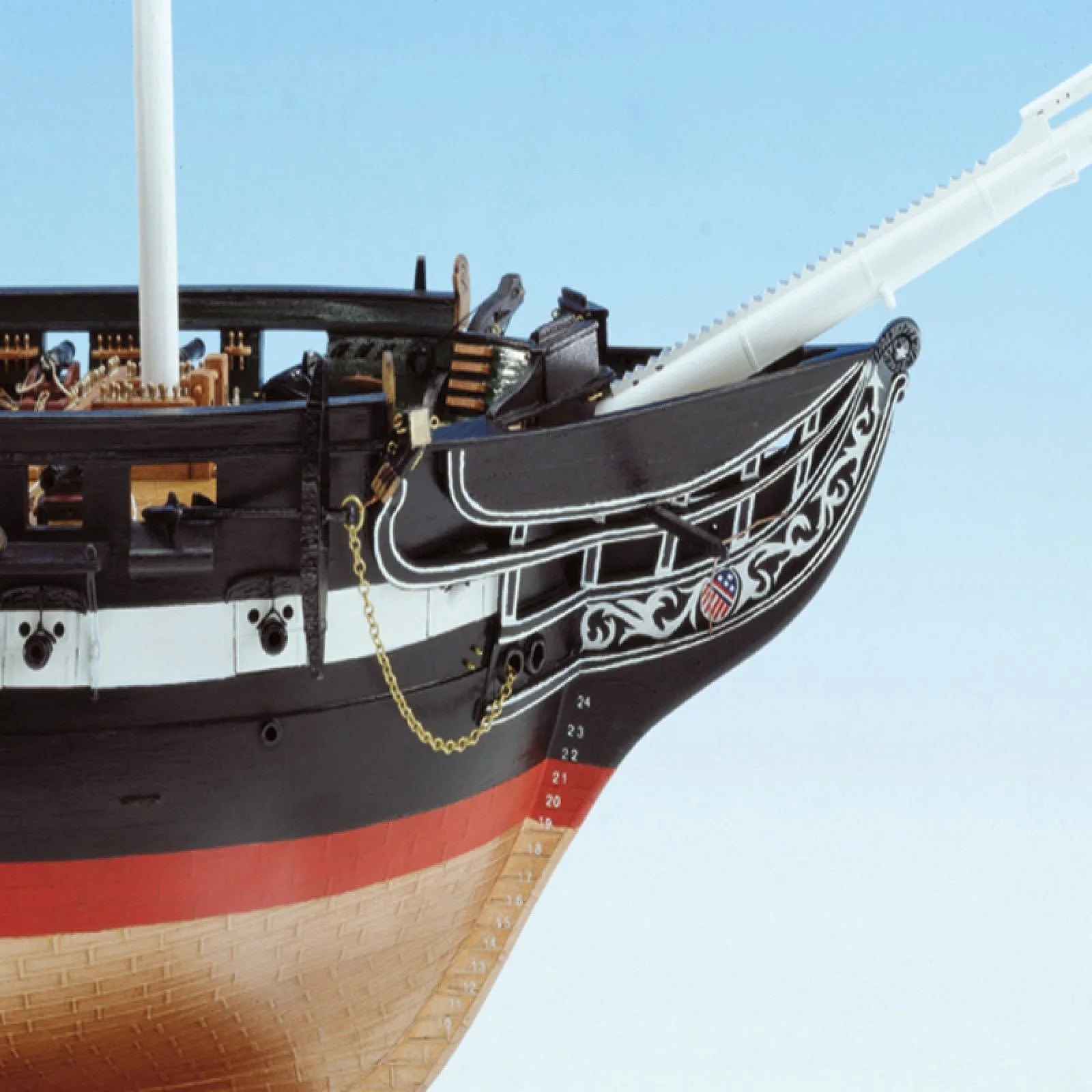 48" Long 1:76 Scale Model Ship A533603
