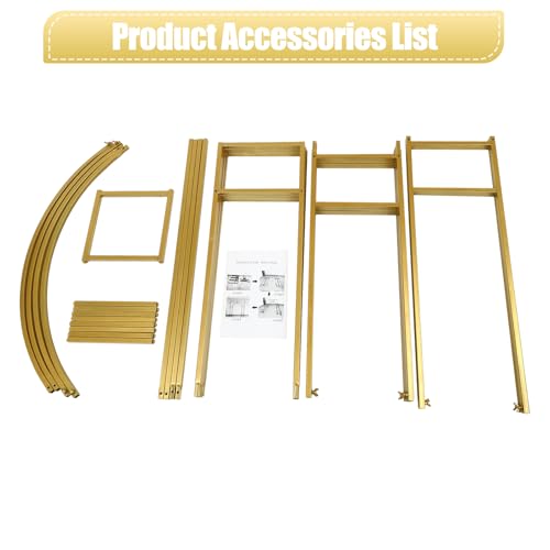 Gold Metal Balloon Arch Stand N216621
