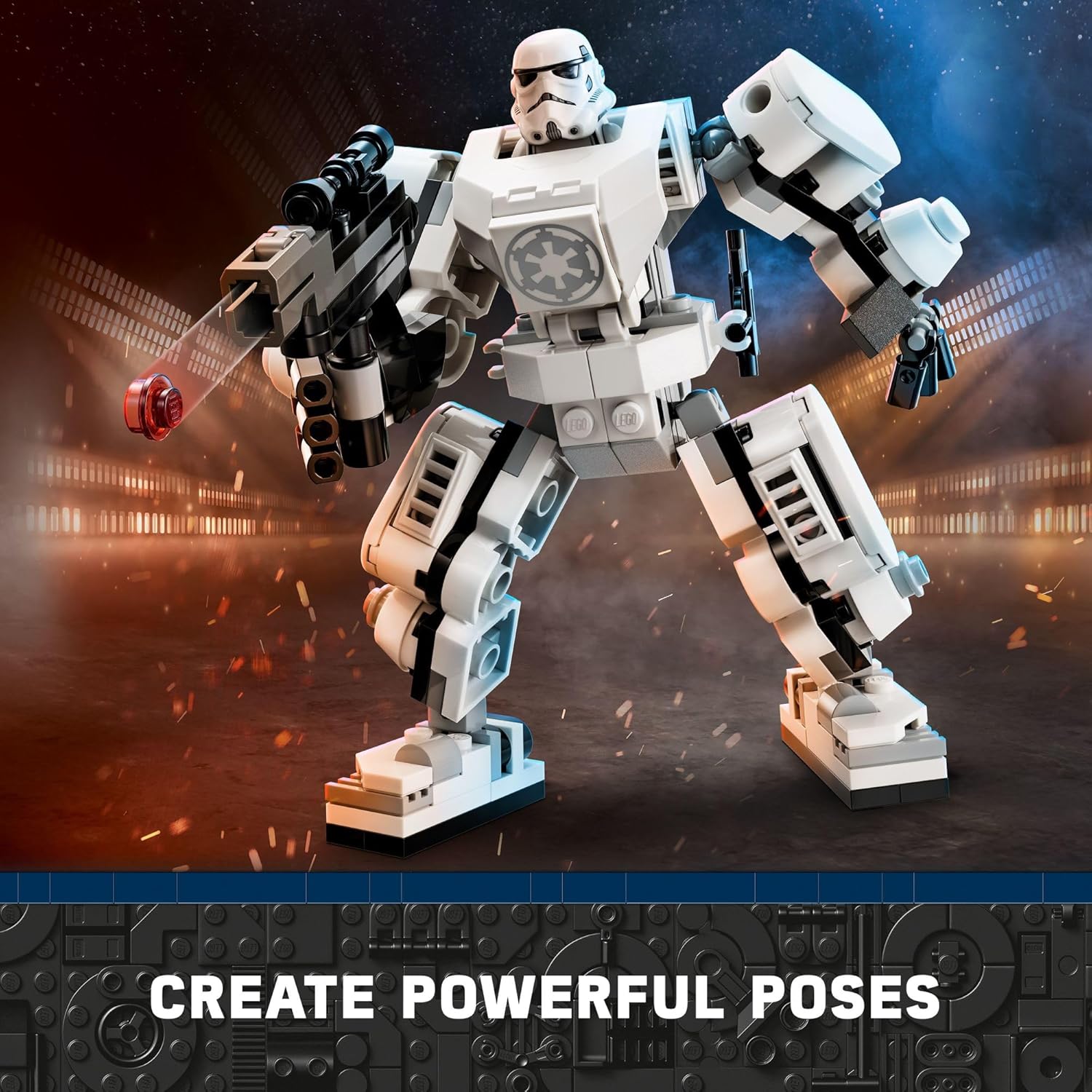 LEGO Star Wars Stormtrooper Mech 75370 Buildable Action Figure E208801