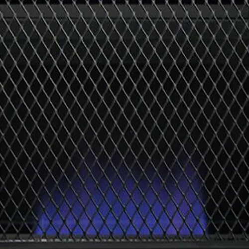 Ventless Propane Gas Blue Flame Space Heater, 10000 BTU, Black B179