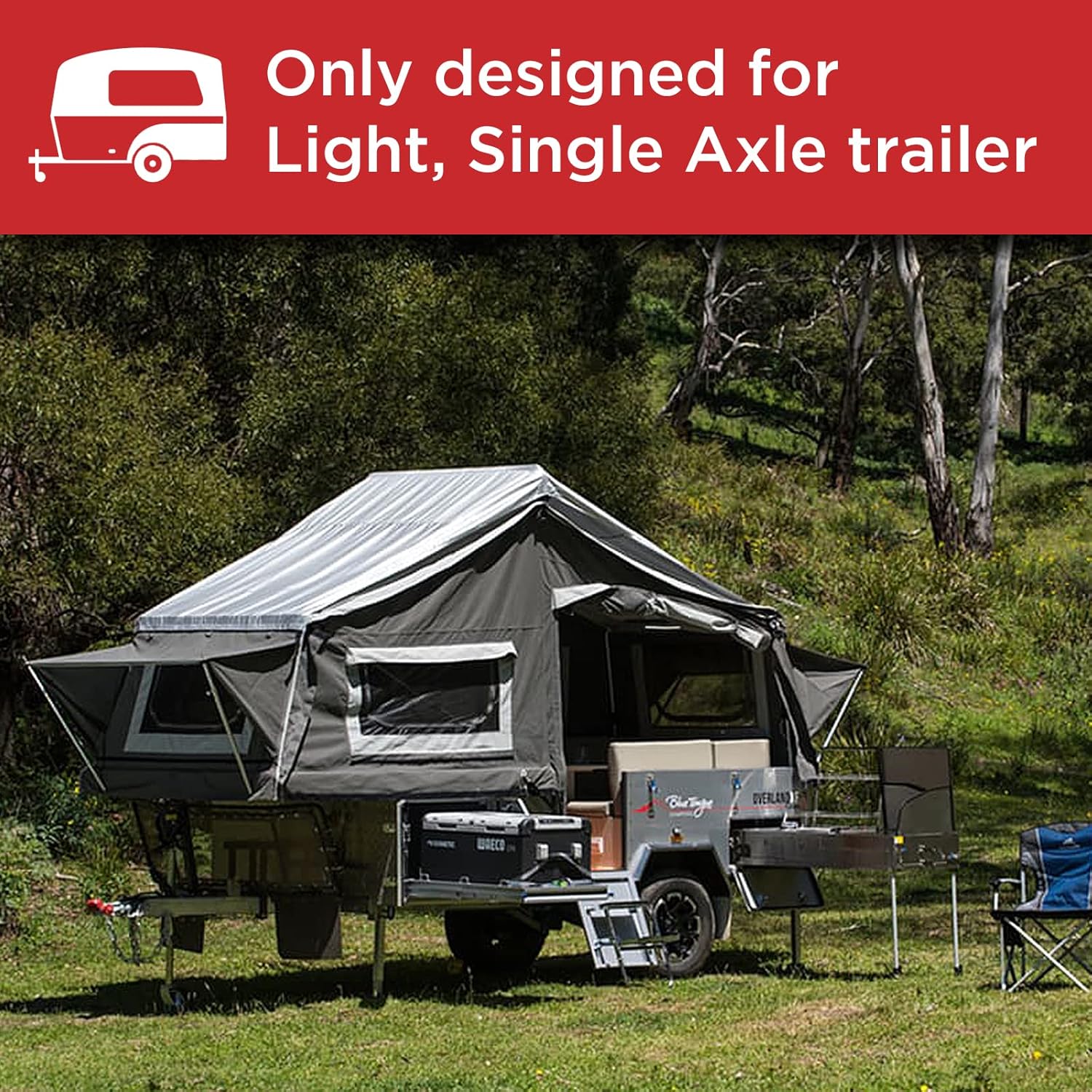 Light Trailer Tire Leveler for 13 inch, 14 inch and 15 inch Tire Wheels U133303