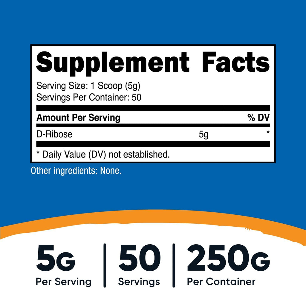 D-Ribose Powder (250 Grams) L984637