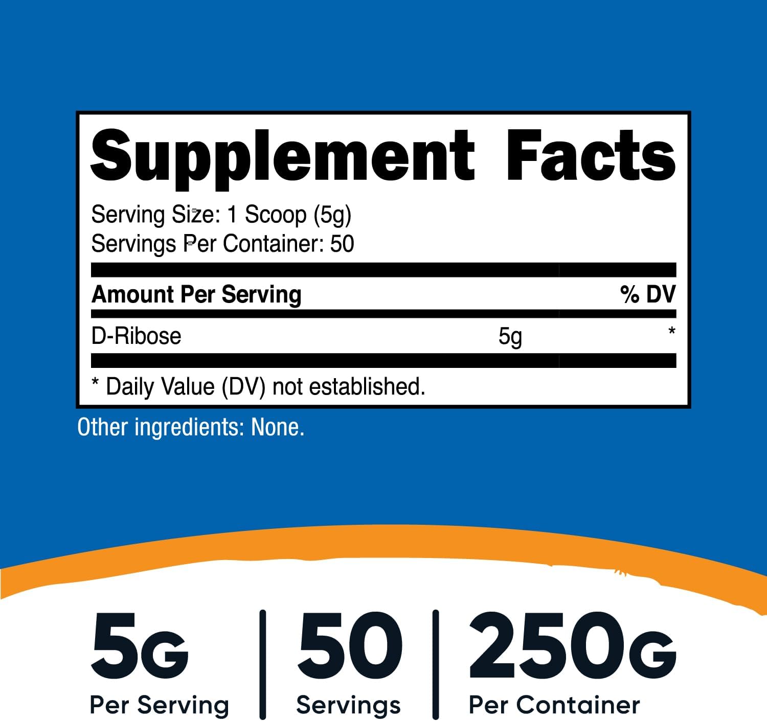 D-Ribose Powder (250 Grams) L984637