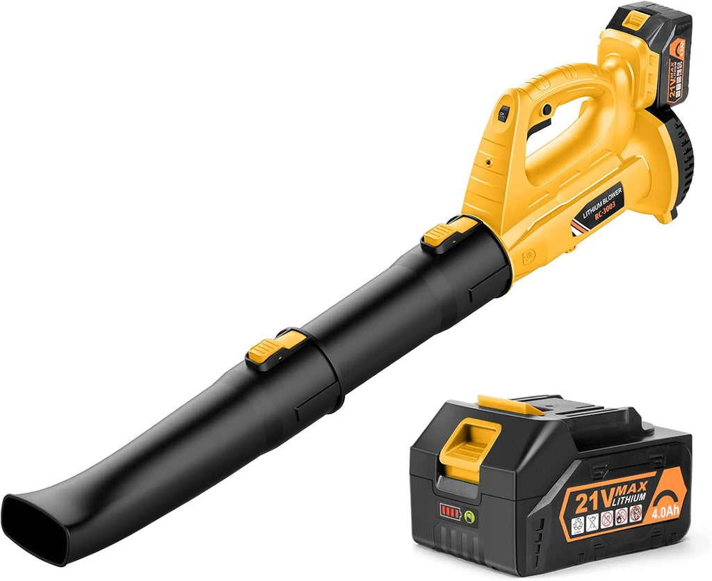 320 CFM 150 MPH Battery Leaf Blower with 4.0Ah Battery & Charger C193574