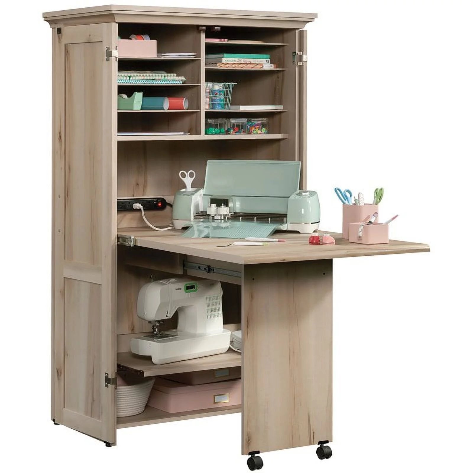Engineered Wood Storage Armoire U7075