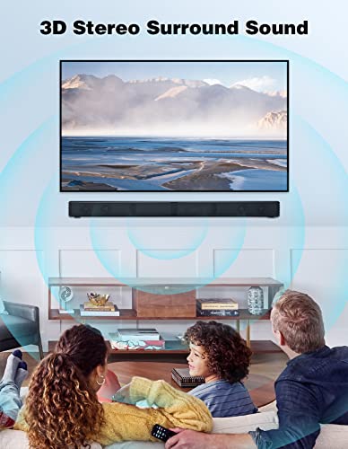 2.2 Channel 32Inch Bluetooth 5.0 TV Speaker with Dual Subwoofer O894