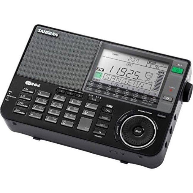 Black AM/FM/LW/SW World Band Receiver V539