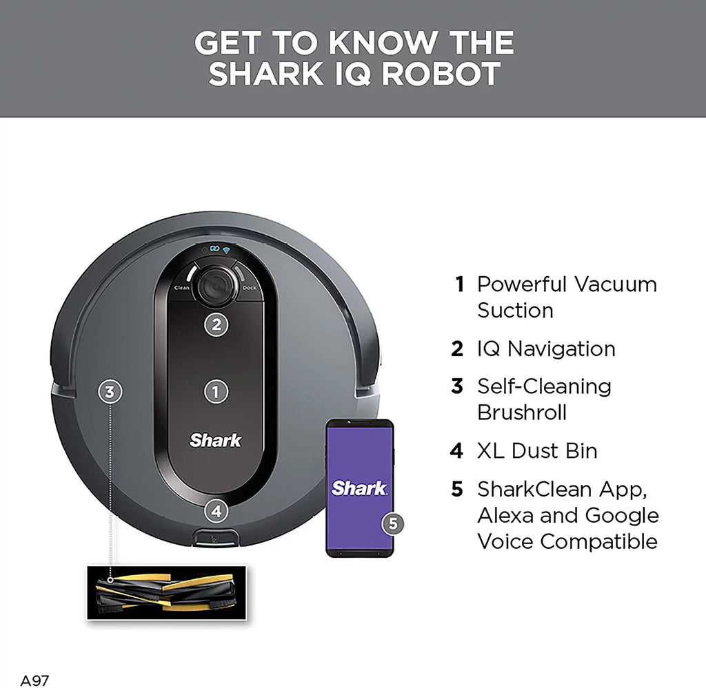 Self Cleaning Brushroll Robot Vacuum N243052